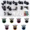 14pcs 20mm Glitter Safety Eyes for Amigurumi – Plastic Crochet Eyes with Eyelashes & Washers for DIY Dolls, Puppets, Bears & Stuffed Animals